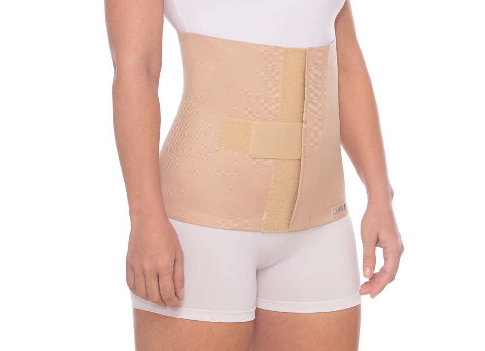 Faja elástica resistente post parto 28cm 