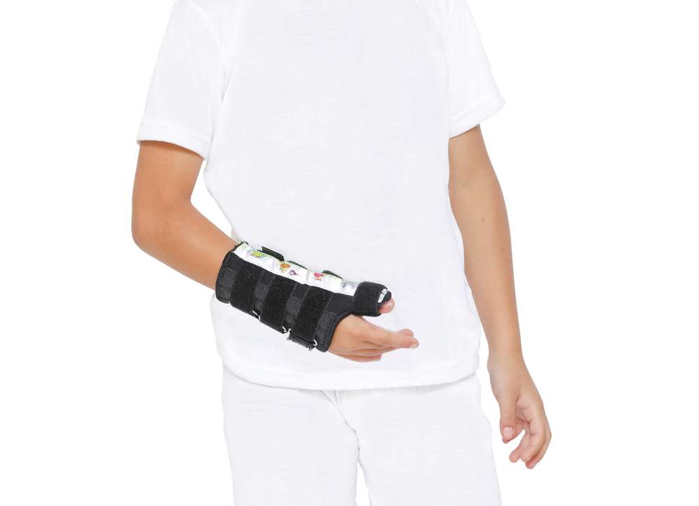 Férula infantil de muñeca y pulgar